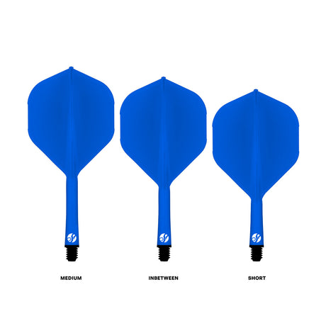 Flight Deck Blue One Piece Dart Flight and Shaft System by Shot - view 2