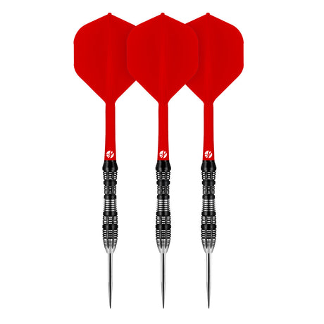 Flight Deck Red One Piece Dart Flight and Shaft System by Shot - view 3