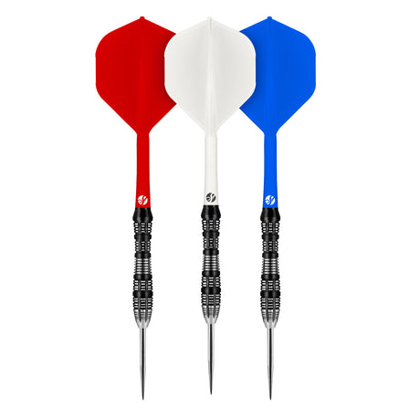 Flight Deck Tricolour One Piece Dart Flight and Shaft System by Shot - view 6