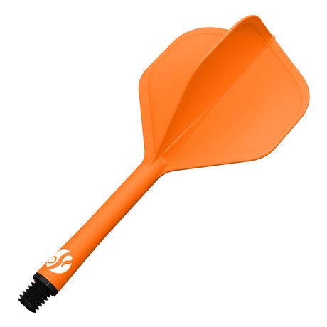 Flight Deck Orange One Piece Dart Flight and Shaft System by Shot - view 2