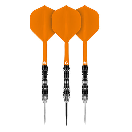 Flight Deck Orange One Piece Dart Flight and Shaft System by Shot - view 4