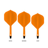 Flight Deck Orange One Piece Dart Flight and Shaft System by Shot - view 3