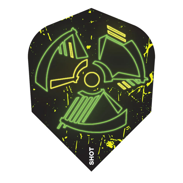 Stowe Buntz Biohazard No6 Dart Flights by Shot