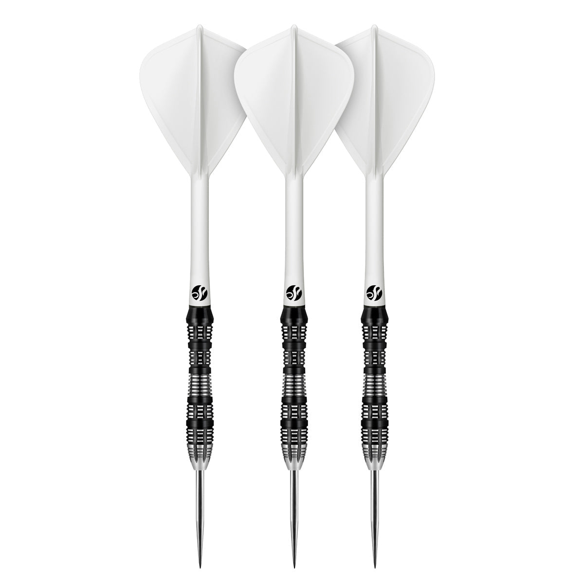 Shot Flight Deck One Piece Dart Flight and Shaft System White Kite - view 4