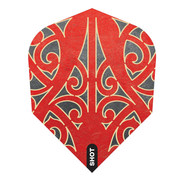 Warrior Taiaha No6 Dart Flights by Shot