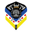 Pro Series Jitse van der Wal No6 Dart Flights by Shot