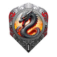 Shot Future Knights The Dragon No6 Dart Flights