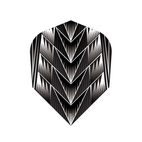 Tribal Weapon Black Dart Flight No6 Standard by Shot