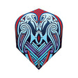 Viking Raven Dart Flight No6 Standard Blue by Shot