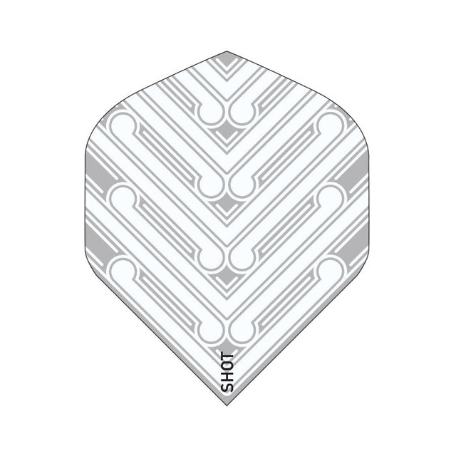 Manu White No2 Dart Flights by Shot
