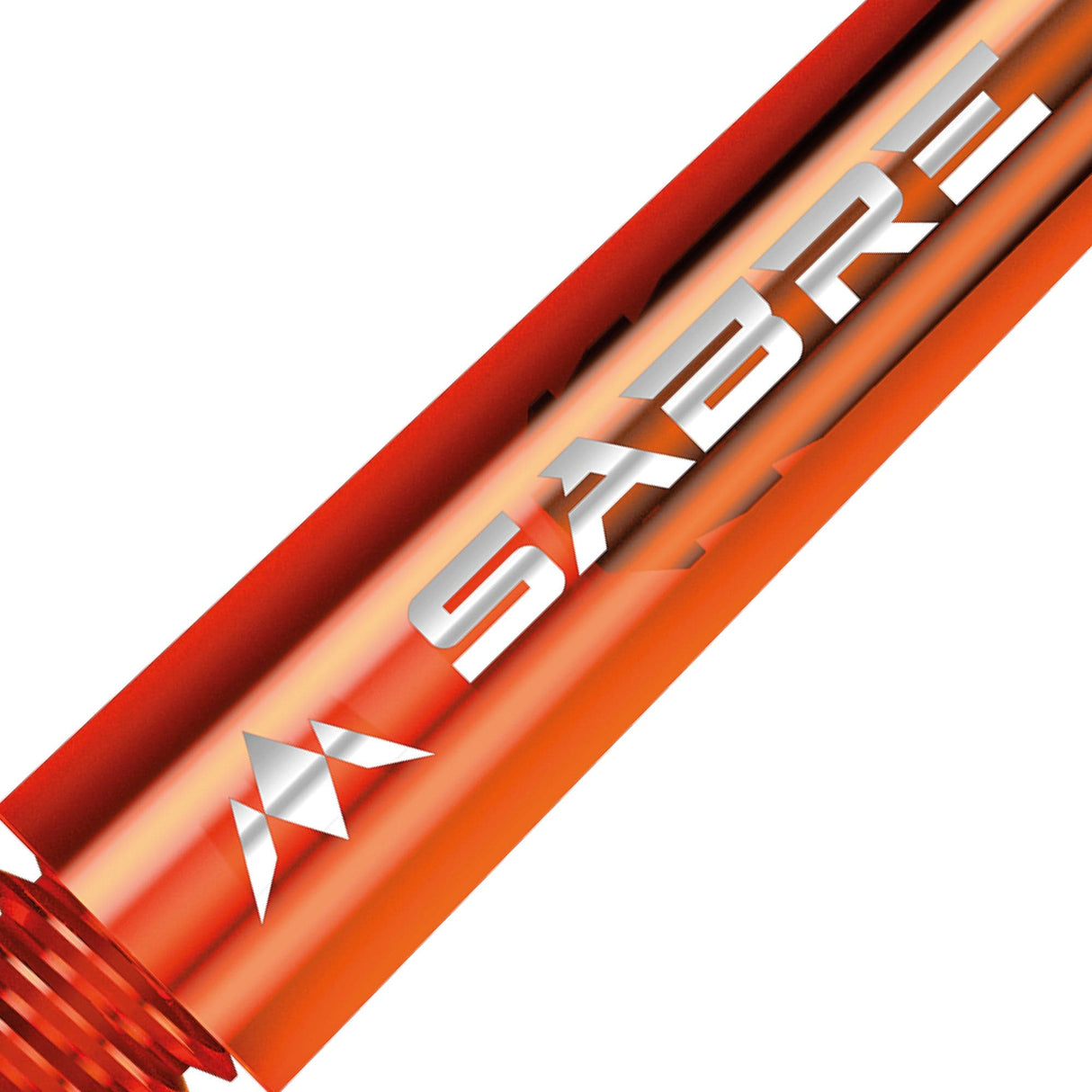 *Mission Sabre Shafts - Polycarbonate Dart Stems - Orange - Black Top - view 12