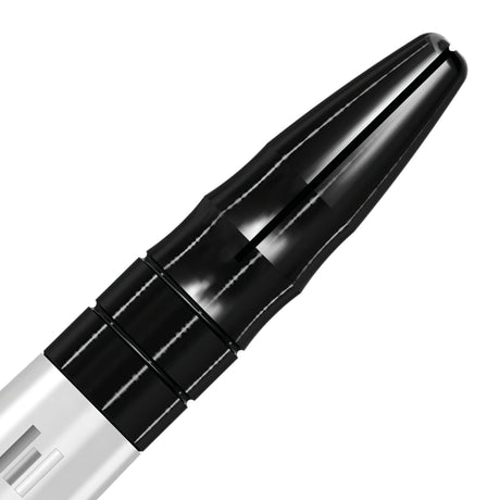 *Mission Sabre Shafts - Polycarbonate Dart Stems - White - Black Top - view 10