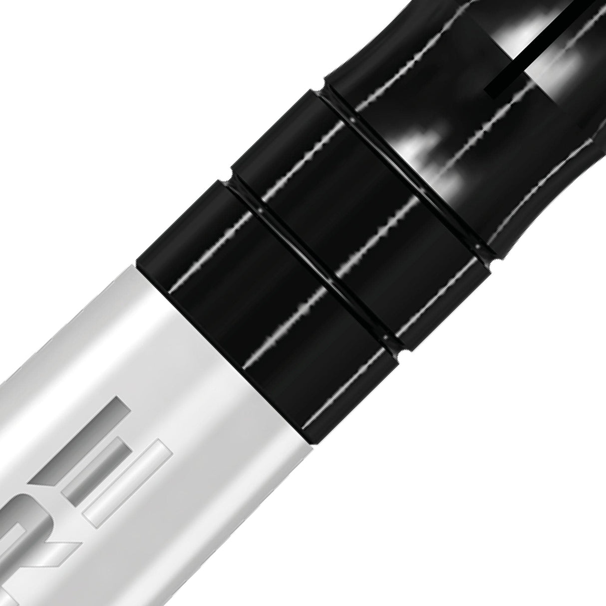 *Mission Sabre Shafts - Polycarbonate Dart Stems - White - Black Top - view 11