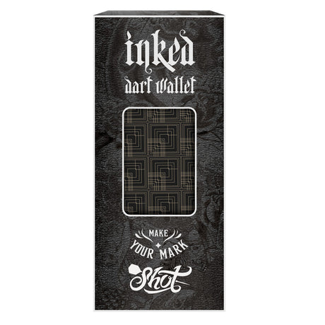 AI Mosaic Inked Dart Wallet by Shot - view 4