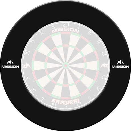 Mission Dartboard Surround - Pro - Heavy Duty - with Logo - view 2