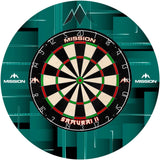 Mission Dartboard Surround - Heavy Duty - Design Collection - Vision Green - view 4