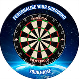 Mission Dartboard Surround - Heavy Duty - Design Collection - Earth - view 3