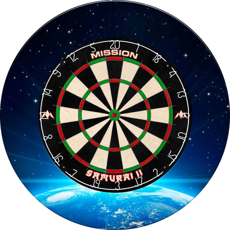 Mission Dartboard Surround - Heavy Duty - Design Collection - Earth - view 4