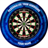 Mission Dartboard Surround - Heavy Duty - Design Collection - Code Blue - view 3