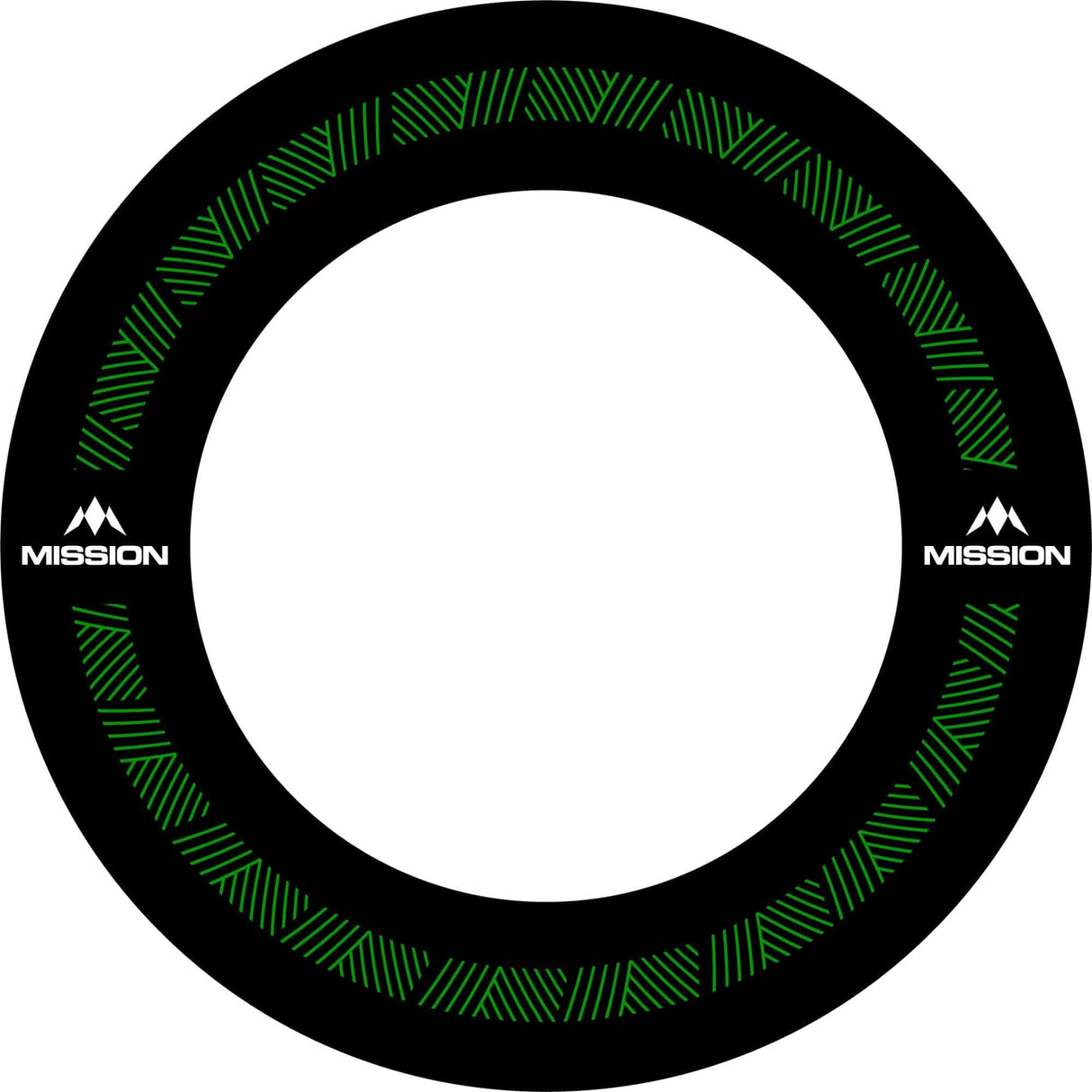 Mission Dartboard Surround - Heavy Duty - Design Collection - Green Reach - view 2