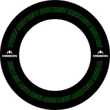 Mission Dartboard Surround - Heavy Duty - Design Collection - Green Reach - view 2