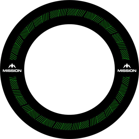 Mission Dartboard Surround - Heavy Duty - Design Collection - Green Reach - view 2