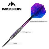 *Mission Suzanne Smith Darts - Steel Tip - Coral PVD - view 4