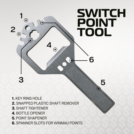 Winmau Switch Point Wave - view 7