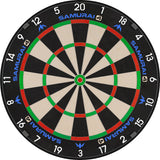 Mission Samurai 4 Dartboard - Professional - Knife Wire - White Spider