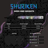Mission Shuriken Darts - Steel Tip - 90% Tungsten - view 4