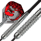 Harrows Silver Arrows Knurled Chromed Brass Steel Tip Darts - view 3