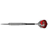 Harrows Silver Arrows Knurled Chromed Brass Steel Tip Darts - view 6