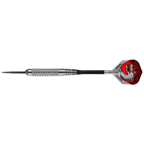 Harrows Silver Arrows Knurled Chromed Brass Steel Tip Darts - view 6