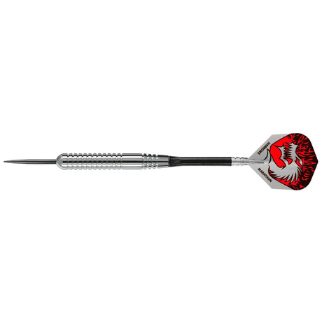 Harrows Silver Arrows Ringed Chromed Brass Steel Tip Darts - view 6