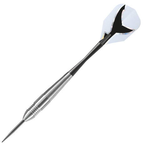Harrows Silver Shark Style B Tungsten Look Steel Tip Darts - view 3