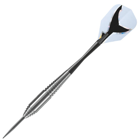 Harrows Silver Shark Style A Tungsten Look Steel Tip Darts - view 3
