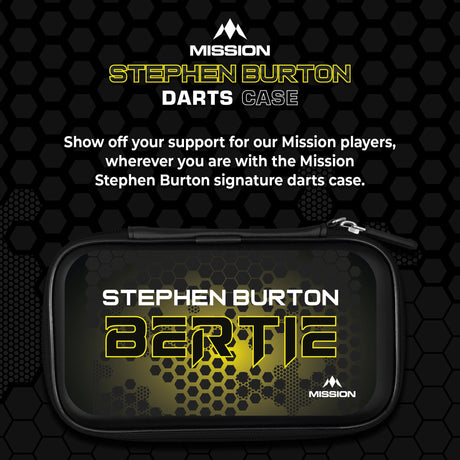 Mission Darts Players- EVA Dart Case - Stephen Burton - view 2