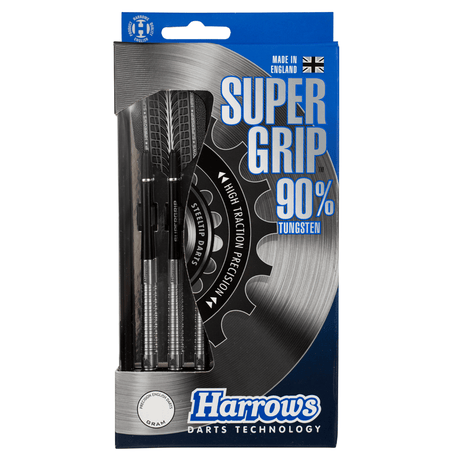Harrows Supergrip 90% Tungsten Steel Tip Darts - The Darts Shop