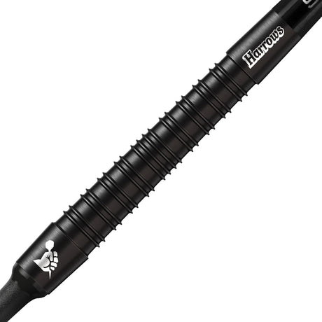 Harrows Supergrip Black Edition 90% Tungsten Soft Tip Darts - view 3