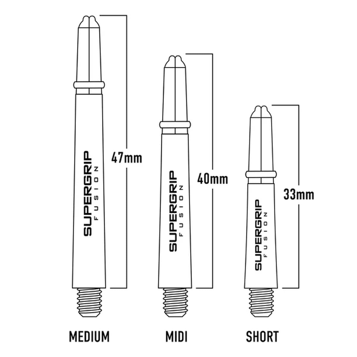 Harrows Supergrip Fusion Dart Stems / Shafts - view 29