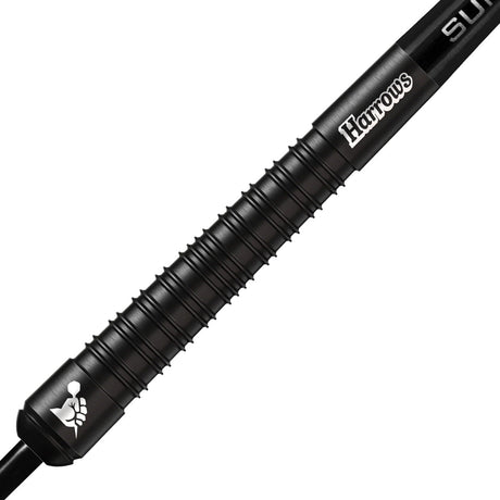 Harrows Supergrip Black Edition 90% Tungsten Steel Tip Darts - view 2