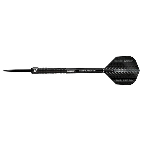 Harrows Supergrip Black Edition 90% Tungsten Steel Tip Darts - view 5