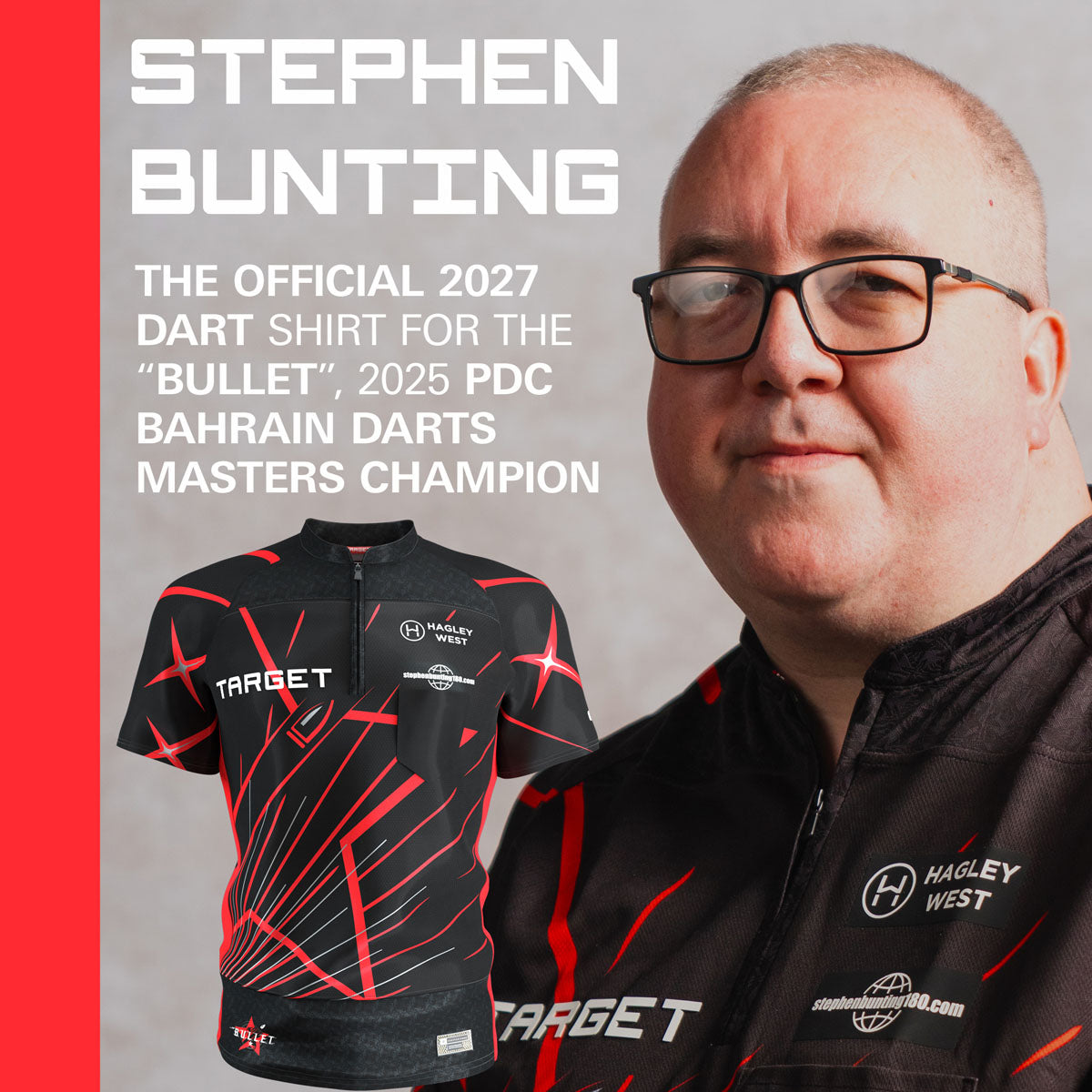 Target Stephen Bunting 2027 Playing Shirt