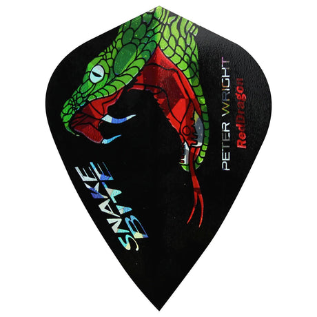 Peter Wright Snakebite Holographic Kite Dart Flights by Red Dragon - view 2