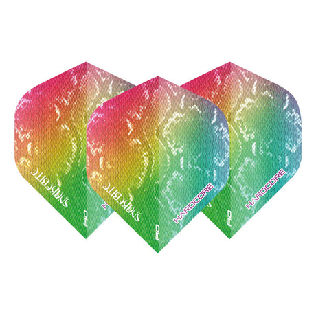 Hardcore Snakebite Snakeskin Standard Dart Flights by Red Dragon - view 2