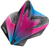 Hardcore Snakebite Rainbow Standard Dart Flights by Red Dragon - view 3