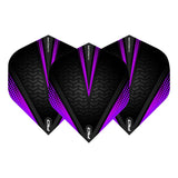 Hardcore Radical Purple Standard Dart Flights by Red Dragon - view 2