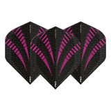 Hardcore Radical Pink Standard Dart Flights by Red Dragon - view 2