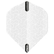 Hardcore XT White Standard Dart Flights by Red Dragon