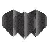 Hardcore XT Black Standard Dart Flights by Red Dragon - view 2